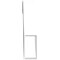 Ekena Millwork 5-in. W x 18-in. D x 24-in. H Del Monte Architectural Grade PVC Knee Brace BRCP05X18X24DEL - alternate 2